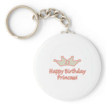 21st  Birthday Princess Keychains