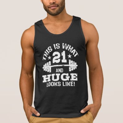 21st Birthday Tanktops