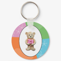 21st Birthday Teddy Bear keychains