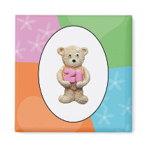 21st Birthday Teddy Bear magnets