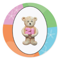 21st Birthday Teddy Bear stickers