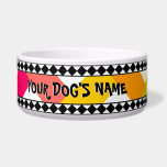 21st Century Googie for Dogs (Personalized) pet bowls