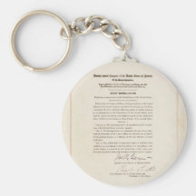 21st Constitutional Amendment Ending Prohibition Key Chain