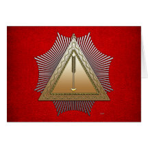 21st Degree: Patriarch Noachite Greeting Cards