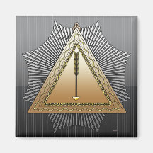 21st Degree: Patriarch Noachite Refrigerator Magnets