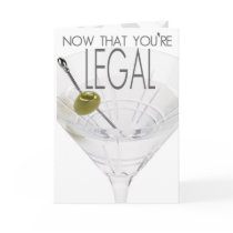 21st Fake I.D. Birthday Card