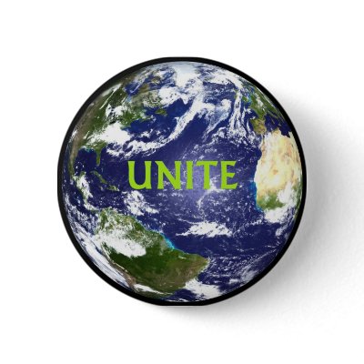 21stCenturyPolitix - UNITE badge Pin by 21stCenturyPolitix