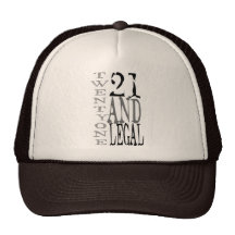 21Twenty one and Legal Hats