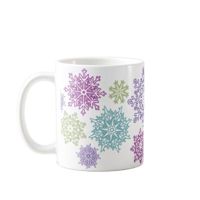 220 Multi Snowflake Mug by 220clothing