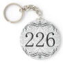 226 Area Code Key Chains