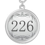226 Area Code Necklaces