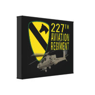 227th Aviation Regiment Apache Canvas Prints