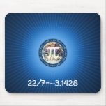 22/7 = pi | Geek Mousepad