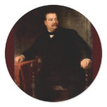 22 Grover Cleveland Round Sticker