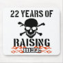 22 years of raising hell mousepads