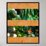 22x28 Butterfly Calendar Print