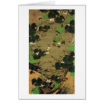 23. 池辺群虫図, 若冲 Living Beings with Pond, Jakuchū Card