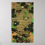 23. 池辺群虫図, 若冲 Living Beings with Pond, Jakuchū Print