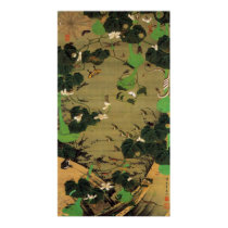 23. 池辺群虫図, 若冲 Living Beings with Pond, Jakuchū Print