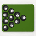 23 Ball of Chaos Pool Table Mouse Pads