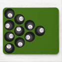 23 Ball of Chaos Pool Table mousepads by JaZilla 23 Ball of Chaos Pool Table mousepads