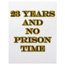 23 no prison time letterhead
