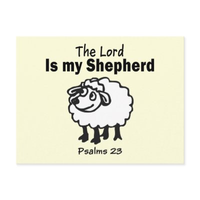 23 Psalm Post Cards by cooltees