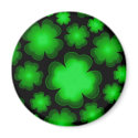 23 Shamrocks magnets by JaZilla 23 Shamrocks magnets