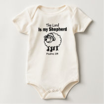 23rd Psalm Kids Bodysuit t-shirts