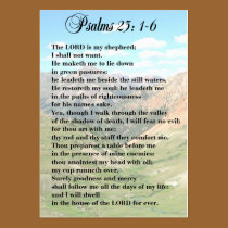 23rd Psalm Personal Cards profile cards by RanchLady 23rd Psalm Personal Cards profile cards