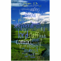 23rd Psalm Valley View photo sculptures by word_clouds 23rd Psalm Valley View photo sculptures