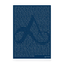 23x35 Print - Atheist Apparel Roll - Blue