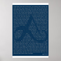 23x35 Print - Atheist Apparel Roll - Blue
