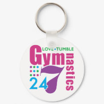 24/7 Gymnastics keychains by truetomboy 24/7 Gymnastics keychains