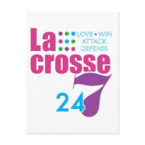 24/7 Lacrosse Post Card