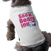 24/7 Snow Boarding pet clothing