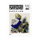 $24.95 Curious Alice ~ Stamps Postage Wonderland