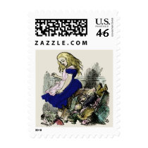 $24.95 Curious Alice ~ Stamps Postage Wonderland