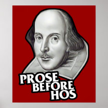 $24.95 Hilarious Prose Before Hos Poster