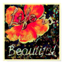 $24.95 Life is Beautiful ~ Print Poster print