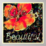 $24.95 Life is Beautiful ~ Print Poster