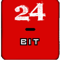 24-Bit logo cutout photo sculptures by xviisyns 24-Bit logo cutout photo sculptures