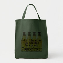 24 Bottles of Beer Canvas Bag