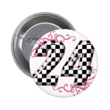 24 checkers flag number pin