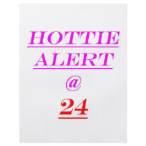 24 Hottie Alert flyers by oddballbirthdays6 24 Hottie Alert flyers