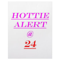 24 Hottie Alert letterhead