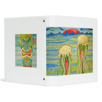 24 Karat Jellies/ Aloha Tiki Notebook Binders
