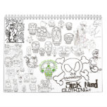24 month calender/coloring book calendars