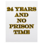24 no prison time letterhead design