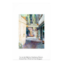 24, rue des Orfevres, Strasbourg (France) posters